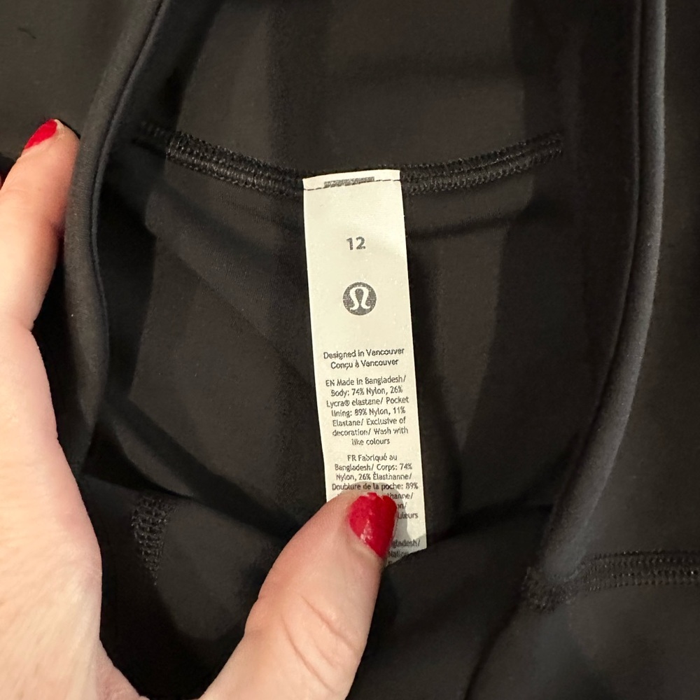 lululemon athletica Black Women's Leggings